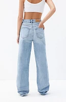 PacSun Light Indigo Ripped '90s Boyfriend Jeans