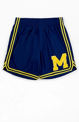 Mitchell & Ness Michigan Wolverine Basketball Shorts