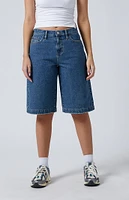 PacSun Dark Indigo Extreme Denim Jorts