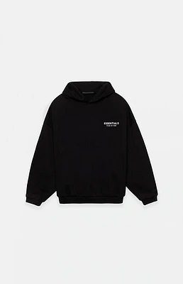 Fear of God Essentials Kids Black Fleece Hoodie