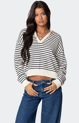 Edikted Copenhagen Oversized Striped Sweater