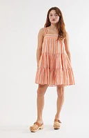 MINKPINK Rayna Tiered Mini Dress