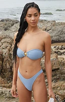 Pacsun Scrunch High Cut Bikini Bottom