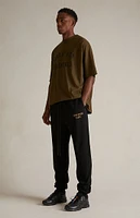 Fear of God Essentials Black Fleece Sweatpants