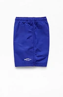 PacSun Solid Nylon 6.5" Swim Trunks