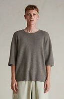 Fear of God Essentials Homestead Heather Merino Wool Short Sleeve Knit T-Shirt