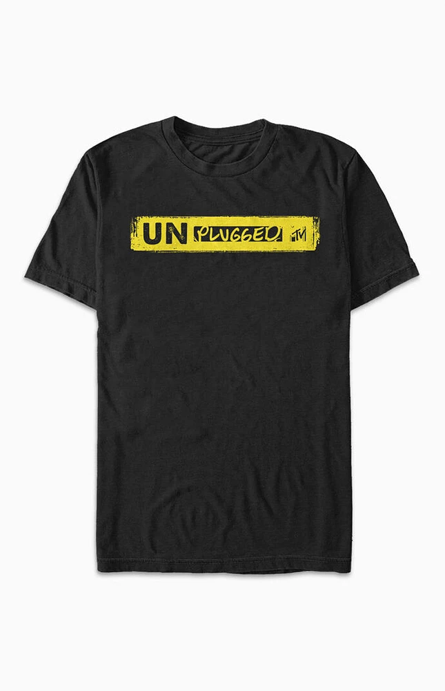 MTV Unplugged VHS Logo T-Shirt