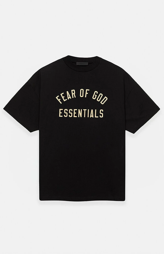 Fear of God Essentials Black Crew Neck T-Shirt