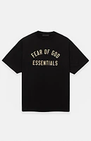 Fear of God Essentials Black Crew Neck T-Shirt