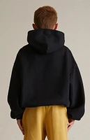 Fear of God Essentials Kids Black Heavy Fleece Hoodie