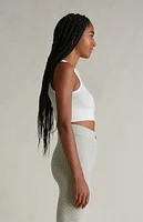 Fear of God Essentials Women's Cloud White Sport Knit Tank Top