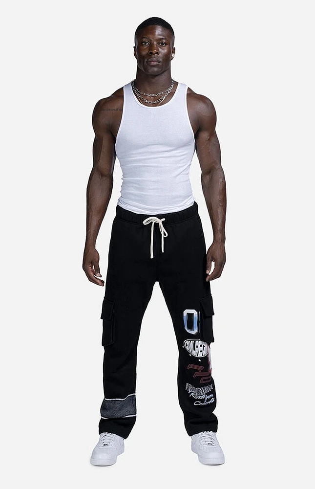 Civil Wide Leg Jogger Sweatpants