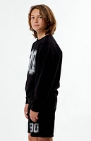 Pacsun Kids 80 Black Crew Neck Sweatshirt