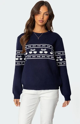 Edikted Holiday Cheer Sweater