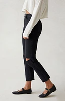 PacSun Stretch Black Ripped Vintage Skinny Jeans