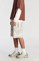 Pacsun Camo Baggy Denim Shorts