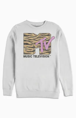 MTV Vintage Tiger Logo Sweatshirt