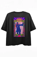 Janis Joplin Vibrant Poster Cropped T-Shirt