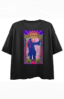 Janis Joplin Vibrant Poster Cropped T-Shirt