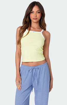 Edikted Ramira Contrast Tank Top
