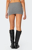 Edikted Leana Striped Mini Skirt