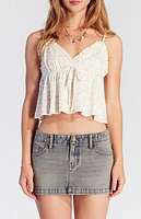 Pacsun Indigo Rose Low Rise Denim Micro Skirt