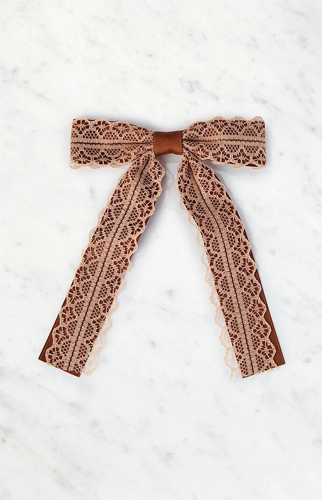 Pacsun Lace Bow Hair Clip