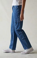 PacSun Eco Dark Indigo '90s Straight Leg Jeans