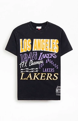 Mitchell & Ness Los Angeles Lakers Title T-Shirt