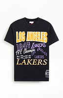 Mitchell & Ness Los Angeles Lakers Title T-Shirt