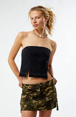 Pacsun Natalia Denim Corset