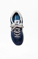 New Balance Women's Navy 574 Sneakers