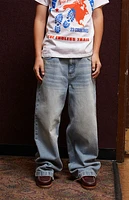 Pacsun Kids Light Indigo Baggy Jeans