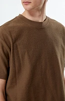 PacSun Brown Grooves T-Shirt