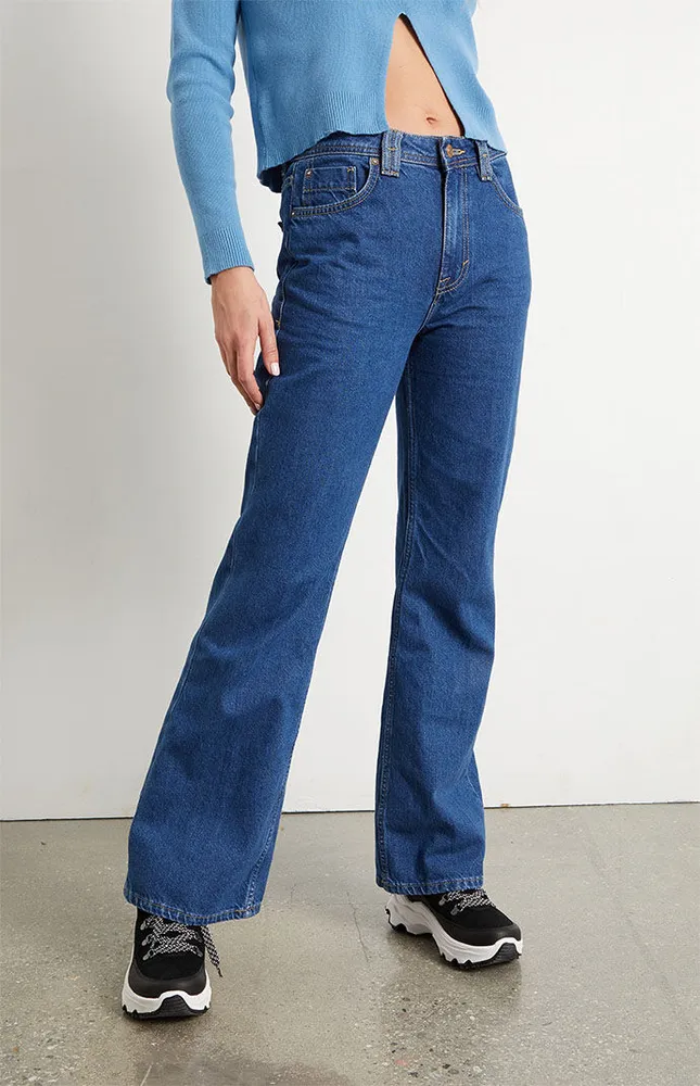 Ava High-Rise Slim Flare Jeans