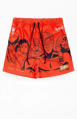 Civil x X-Men '97 Red Mesh Basketball Shorts