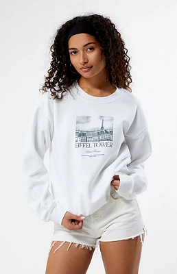 PS / LA Eiffel Tower Crew Neck Sweatshirt