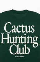 Because Weekend Cactus Hunting Club T-Shirt