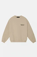 Fear of God Essentials Desert Sand Fleece Crew Neck Sweatshirt