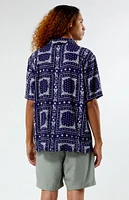 PacSun Paisley Camp Shirt