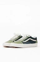 Vans Tri-Tone Green Old Skool Shoes