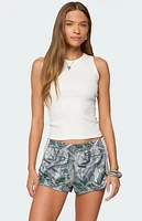 Edikted Maren Ribbed Tank Top