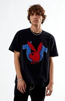 True Religion x Playboy Applique Logo T-Shirt