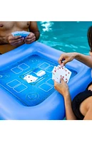 PoolCandy Inflatable Game Table with Waterproof Playing Cards