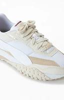 Puma Women's Beige Blacktop Rider Sneakers