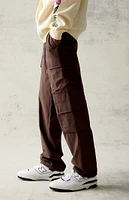 PacSun Brown Performance Cargo Pants