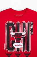Mitchell & Ness NBA Retro City Chicago Bulls T-Shirt