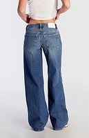 Pacsun Casey Low Rise Baggy Jeans Medium Indigo