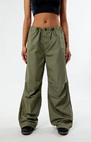 Levi's Green Parachute Pants