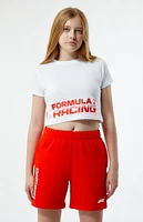 Formula 1 x PacSun Kids Racing Cropped T-Shirt